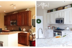 before-after-paint-kitchen-cabinets